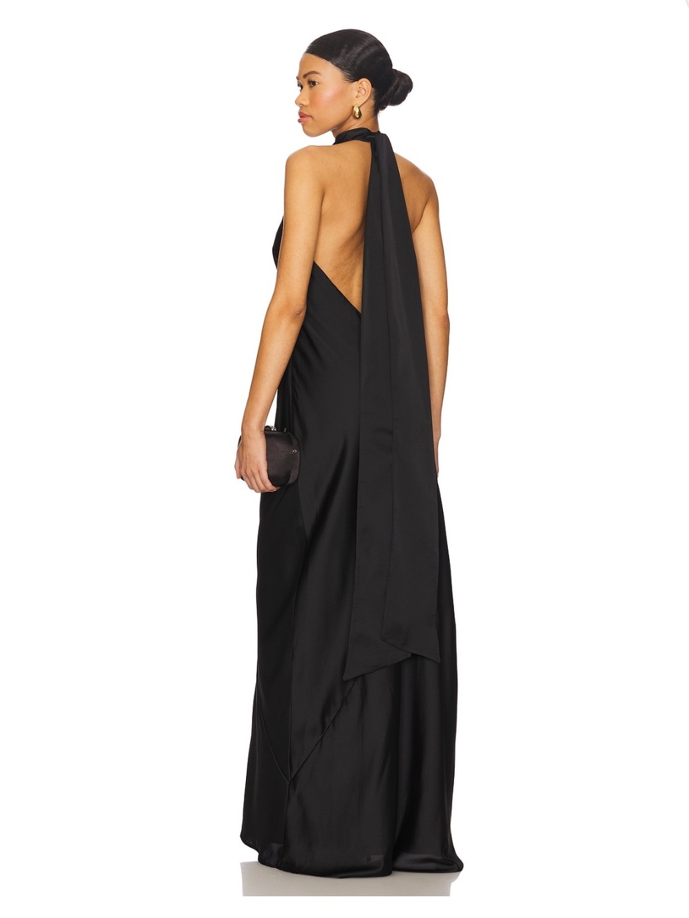Show Me Your Mumu Lisa Maxi Dress - Black - Size M - Gorgeous! Worn once!! - Picture 2 of 5